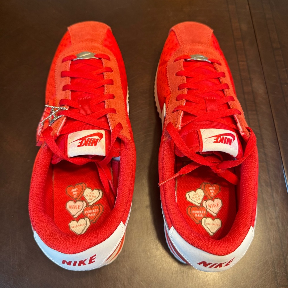New Nike Cortez Valentines Day Heart Sneaker Shoes - Picture 14 of 16